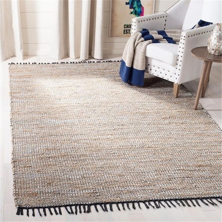 Safavieh Vintage Leather Bohemian Rectangle Hand Woven Rugs, Silver - 3 x 5 ft. VTL203G-3